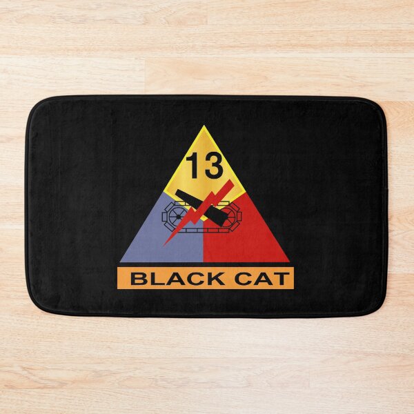 Item preview, Army - 13th Armored Division - Black Cat wo Txt designed and sold by Military Insignia Products.