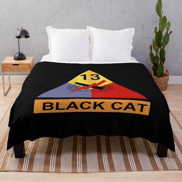 Item preview, Army - 13th Armored Division - Black Cat wo Txt designed and sold by Military Insignia Products.