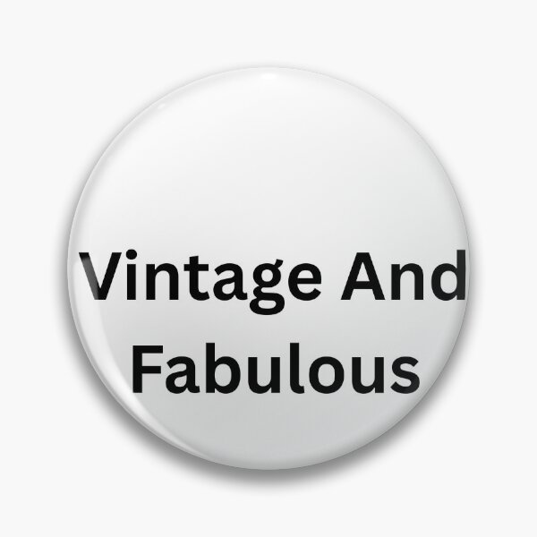 Item preview, Vintage And Fabulous designed and sold by Happy Vibes Studio.