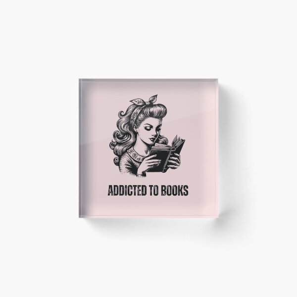 Item preview, Addicted to Books - Book Lover Gift designed and sold by MyCozyCorner24.