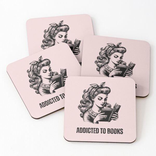 Item preview, Addicted to Books - Book Lover Gift designed and sold by MyCozyCorner24.