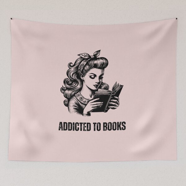 Item preview, Addicted to Books - Book Lover Gift designed and sold by MyCozyCorner24.