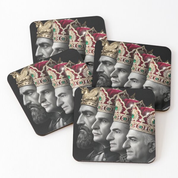 Item preview, Persian Empire Royalty - Four Kings Portrait designed and sold by Elentiya-art.