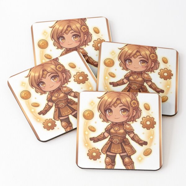 Item preview, Steampunk Battle Girl Icon designed and sold by Solace Sparkles.