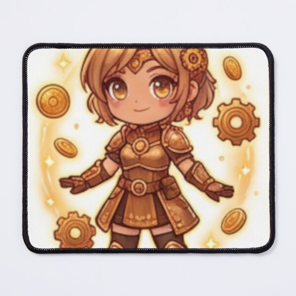 Item preview, Steampunk Battle Girl Icon designed and sold by Solace Sparkles.