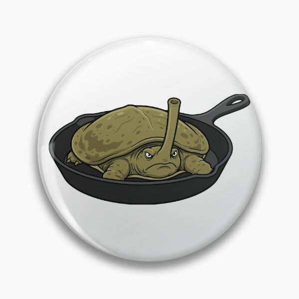 Item preview, The Forbidden Pancake Angry Softshell Turtle designed and sold by Petzzz.