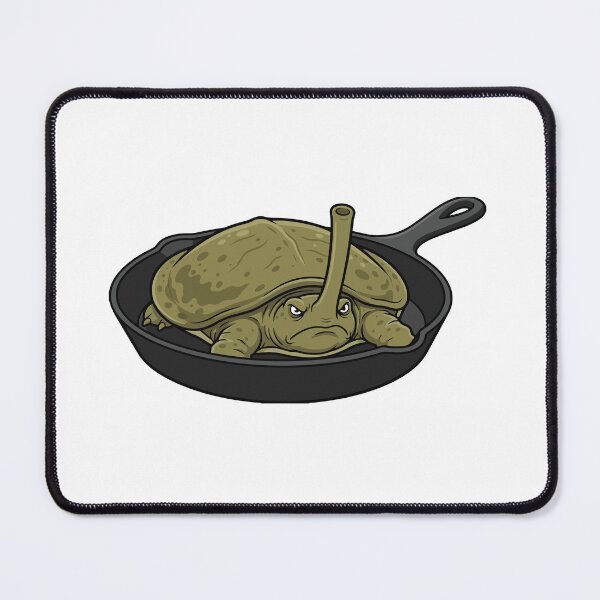 Item preview, The Forbidden Pancake Angry Softshell Turtle designed and sold by Petzzz.