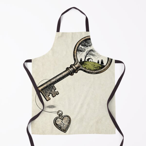 Item preview, The Storm Inside the Key – Gothic Literature Symbolic Design designed and sold by DRstore95.