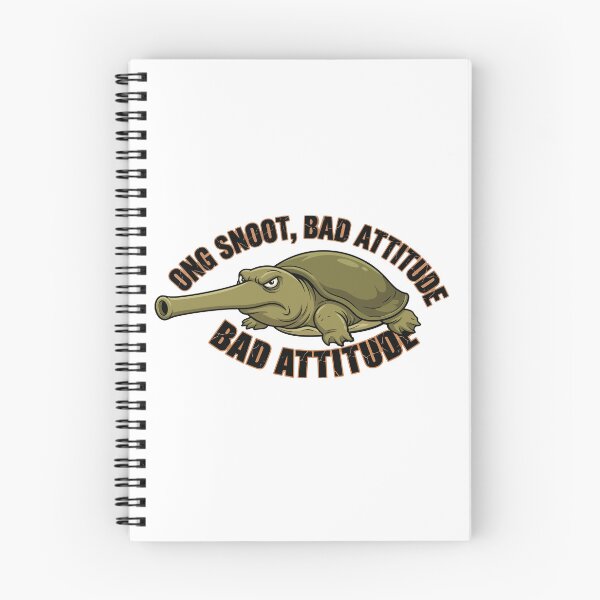 Item preview, Long Snoot Bad Attitude Funny Softshell Turtle designed and sold by Petzzz.