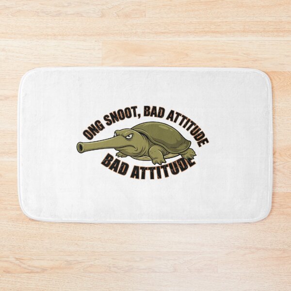 Item preview, Long Snoot Bad Attitude Funny Softshell Turtle designed and sold by Petzzz.