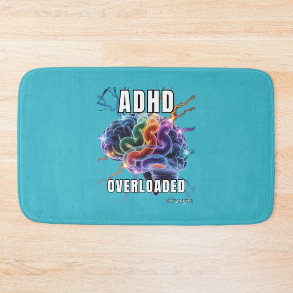 Item preview, ADHD Brain Overloaded - Inside the Chaos designed and sold by kryoarts.