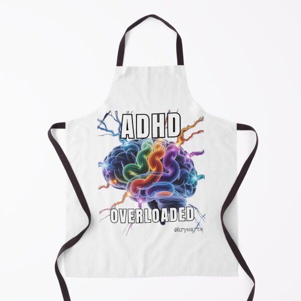 Item preview, ADHD Brain Overloaded - Inside the Chaos designed and sold by kryoarts.