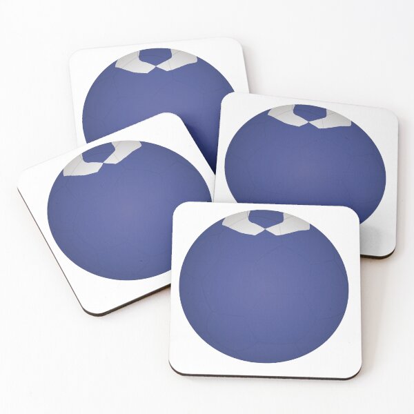 Item preview, Football in Chelsea colours designed and sold by BettyRoseDesign.