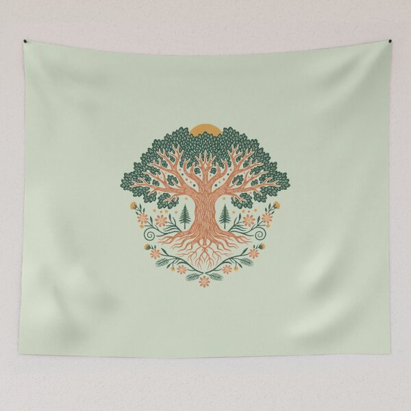 Item preview, Elemental Trees and Flowers designed and sold by BelleDesigne.