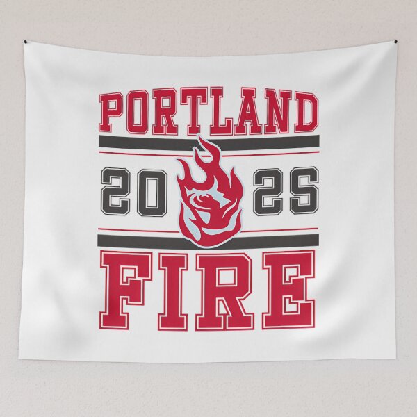 Artikelvorschau, Portland Fire WNBA-Logo im Vintage-Stil entworfen und verkauft von PeteWilkinson.