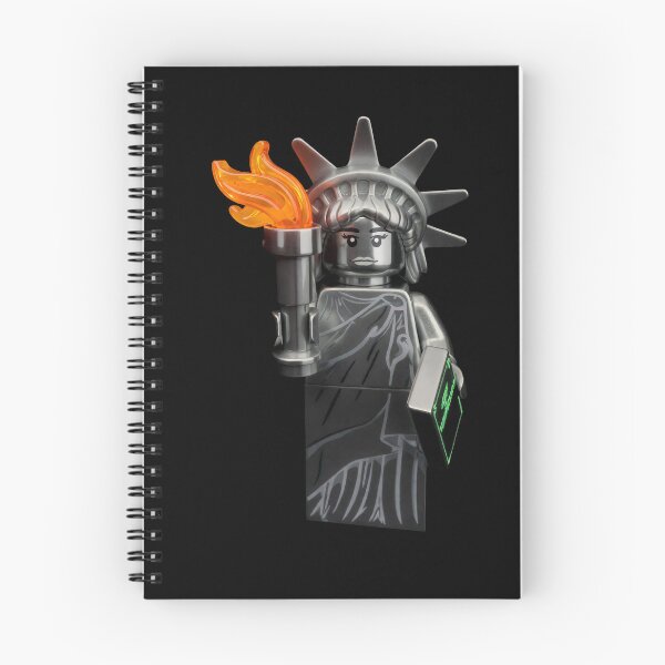 Item preview, Statue of Liberty Minifigure in Chrome Style with Glowing Torch designed and sold by CHROMA NOIR.
