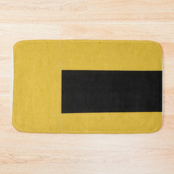 Item preview, black and yellow from the series line form color 1951  - Ellsworth Kelly   designed and sold by nebelimr.