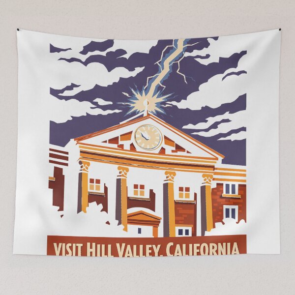 Item preview, Visit Hill Valley Clock Tower designed and sold by agearb.