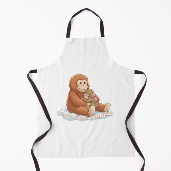 Item preview, Punch the Macaque: Everyone Deserves Love designed and sold by Smilebigfortheworld.