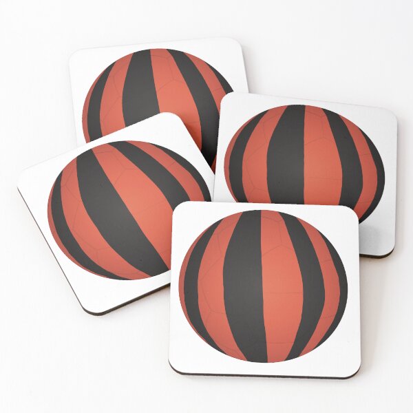 Item preview, Football in Bournemouth colours designed and sold by BettyRoseDesign.