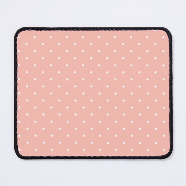 Item preview, Peach and white Polka dot pattern designed and sold by RishabhArts1.