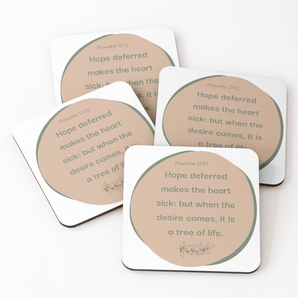 Item preview, Proverbs  13:12 designed and sold by Undonemadenew.