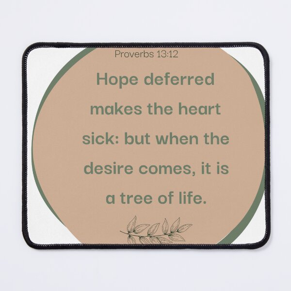 Item preview, Proverbs 13:12 designed and sold by Undonemadenew.