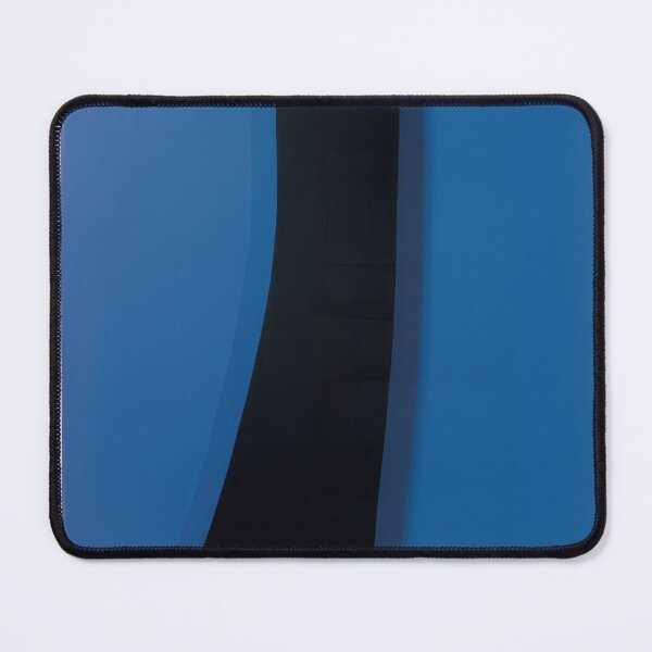 Item preview, black over blue 1963  - Ellsworth Kelly   designed and sold by nebelimr.