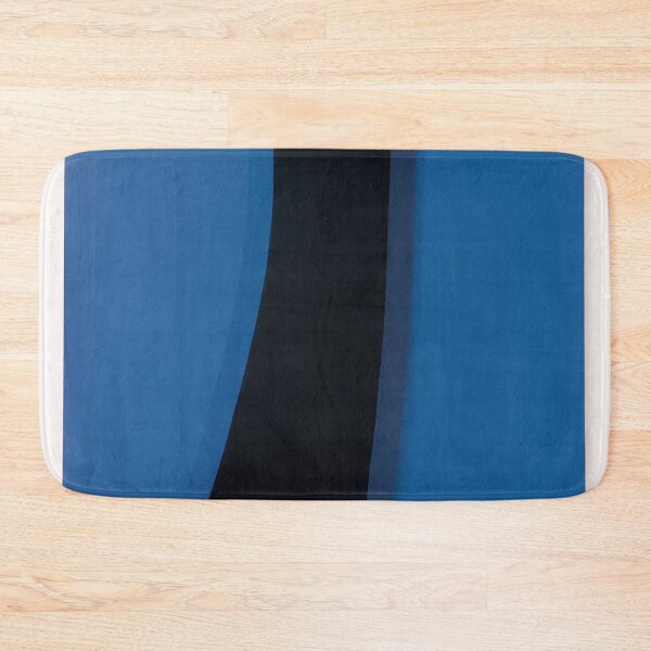 Item preview, black over blue 1963  - Ellsworth Kelly   designed and sold by nebelimr.