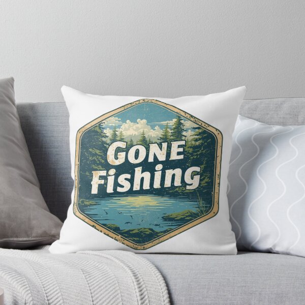 Item preview, Gone Fishing designed and sold by RisingWolfStudio.
