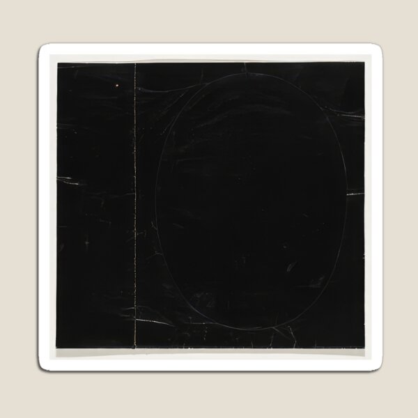 Item preview, black on black 1951  - Ellsworth Kelly   designed and sold by nebelimr.