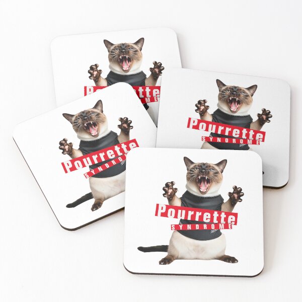 Item preview, My cat has Pourrette syndrome. designed and sold by the art of cats and pets.
