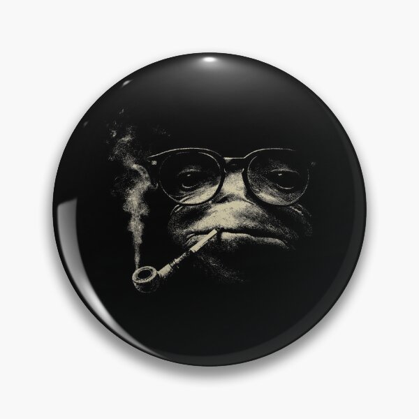 Item preview, Sophisticated Monkey Glasses Pipe Smoke designed and sold by k3rstman1.