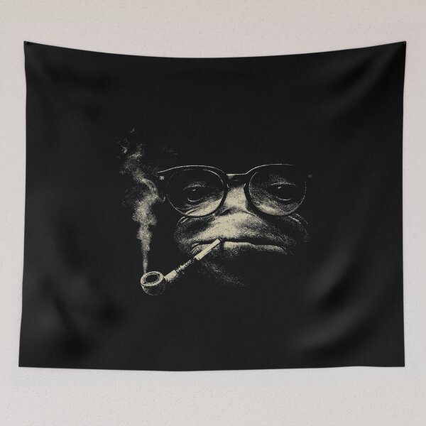 Item preview, Sophisticated Monkey Glasses Pipe Smoke designed and sold by k3rstman1.