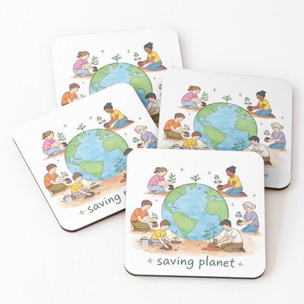 Item preview, The Art of Saving Planet designed and sold by BelleDesigne.