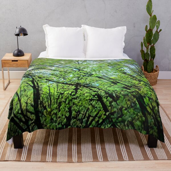 Item preview, Abstract Beautiful Glowing Trees (Green) designed and sold by SXW Designs.