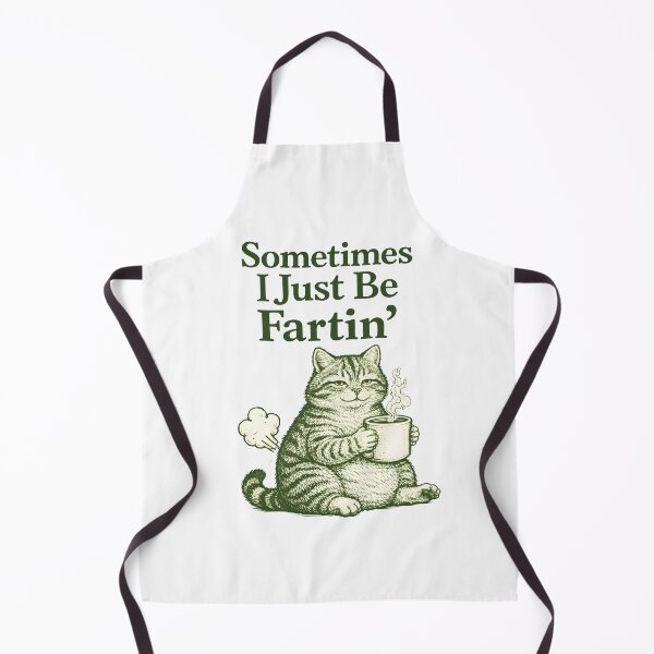 Item preview, Funny Cat Coffee Meme – Sometimes I Just Be Fartin’ designed and sold by Senkov.