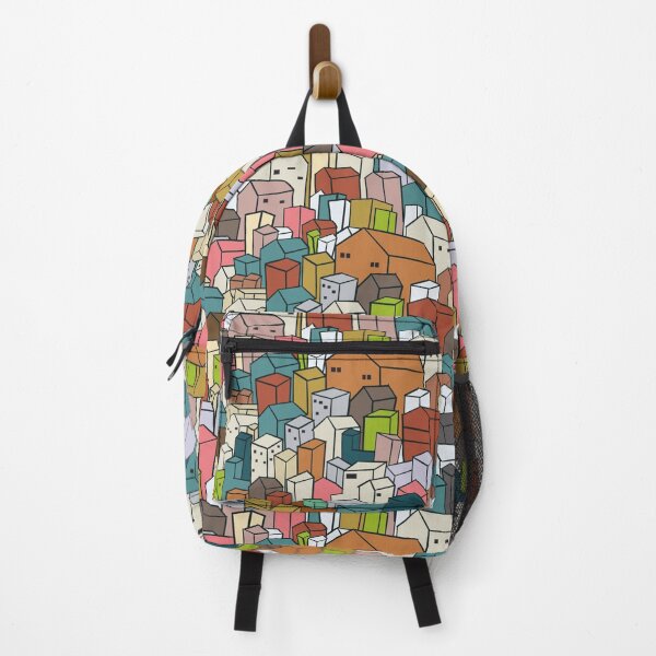 Item preview, Stacked City Buildings Pattern designed and sold by Potattoo.