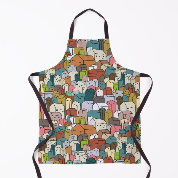 Item preview, Stacked City Buildings Pattern designed and sold by Potattoo.