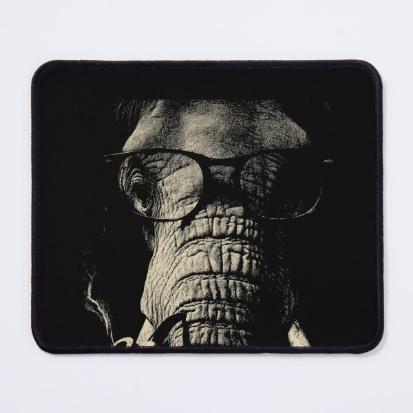 Item preview, Sophisticated Elephant with Eyeglasses and Pipe designed and sold by k3rstman1.