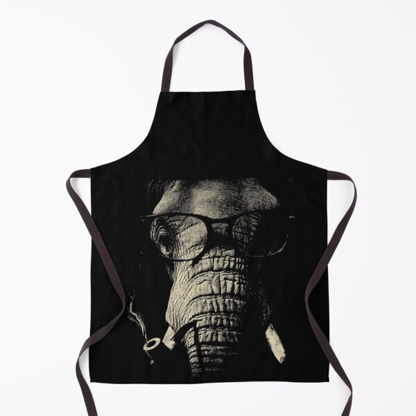 Item preview, Sophisticated Elephant with Eyeglasses and Pipe designed and sold by k3rstman1.