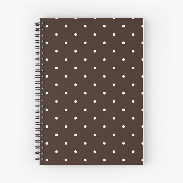 Item preview, Chocolate and white Polka dot pattern designed and sold by RishabhArts1.