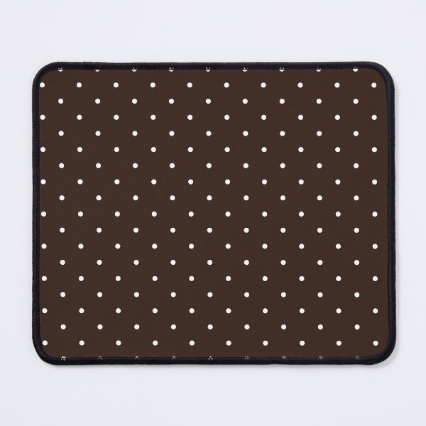 Item preview, Chocolate and white Polka dot pattern designed and sold by RishabhArts1.