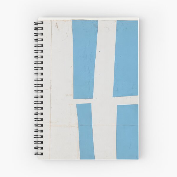 Item preview, blue and white 1951  - Ellsworth Kelly   designed and sold by nebelimr.