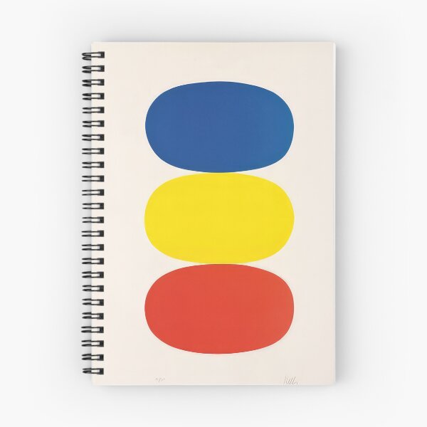 Item preview, blue and yellow and red orange 1965  - Ellsworth Kelly   designed and sold by nebelimr.