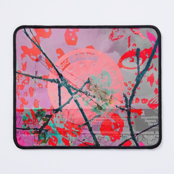 Item preview, Digital City – Mixed Media Urban Artwork designed and sold by PunksterClub.