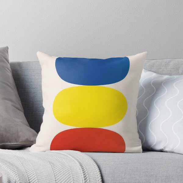 Item preview, blue and yellow and red orange 1965  - Ellsworth Kelly   designed and sold by nebelimr.