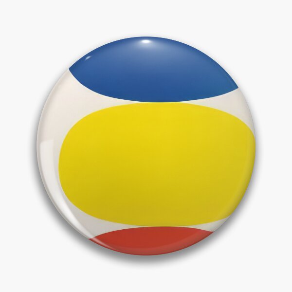 Item preview, blue and yellow and red orange 1965  - Ellsworth Kelly   designed and sold by nebelimr.