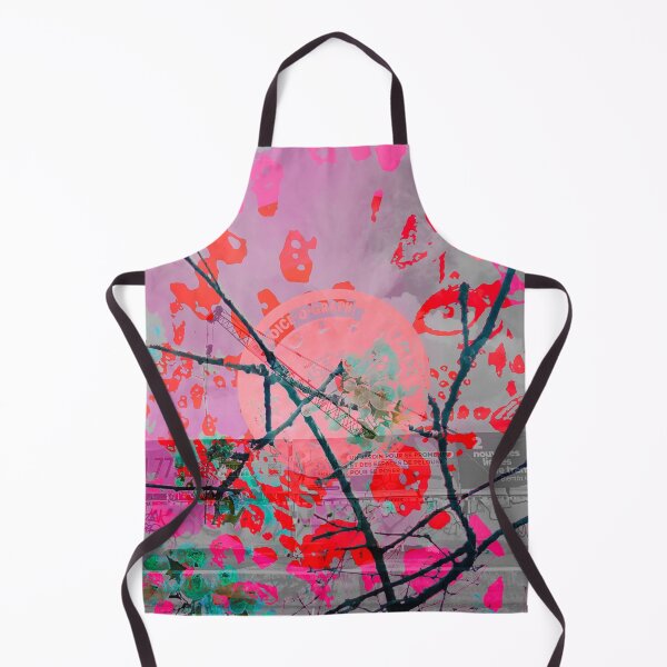 Item preview, Digital City – Mixed Media Urban Artwork designed and sold by PunksterClub.