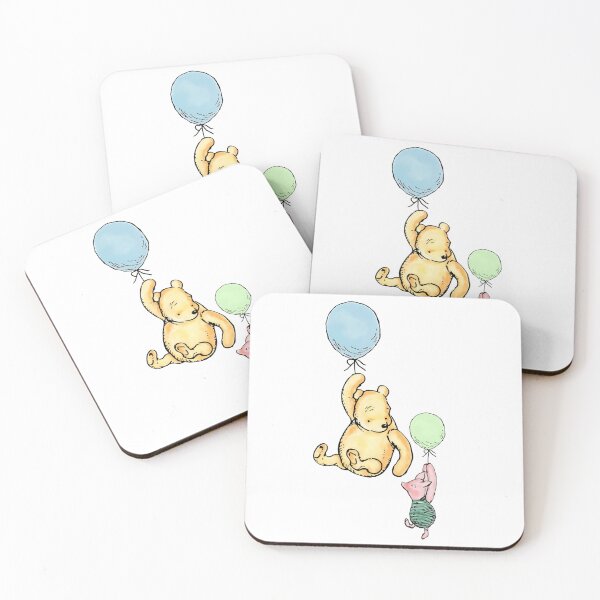 Item preview, Winnie and Piglet Balloon Adventure designed and sold by ColorFlowArt.